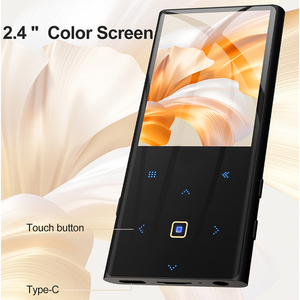 Reproductor MP3/MP4 HD 2024 con radio FM y grabadora de voz compatible con WAV y FLAC, altavoz incorporado para audio sin pérdidas - Product Image 4