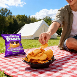 Bán Chạy Nhất Rau Chip Đồ Ăn Nhẹ Bán Buôn Muối Biển Và Hạt Tiêu Đen Hương Vị Khoai Ngọt Đồ Ăn Nhẹ Tự Nhiên Và Khỏe Mạnh Snack - Product Image 3