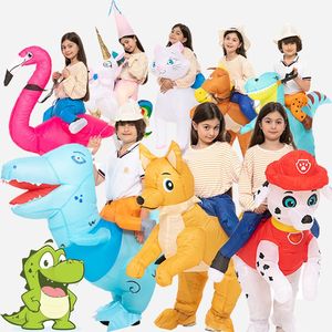 Casco de Disfraz de Dinosaurio Inflable, Material de Felpa EVA, para Adultos, Fiesta de Navidad, Mascota, Marca Xincheng - Product Image 5