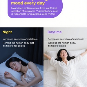 Suplemento Herbal para Dormir de Buena Calidad ODM/OEM, Ayuda a un Sueño Profundo y Duradero, Bebida Líquida Oral con GABA - Product Image 4
