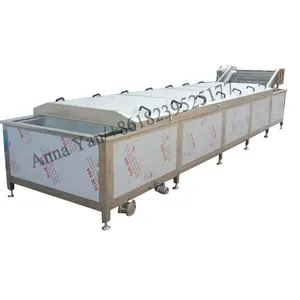 4/5/6meters long automatic Pasteurizer Water Bath Bagged Bottle Food Pasteurization Machine/Tomato Paste Bag Pasteurizer