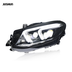 ชุดไฟหน้า Jushun GLE 15000 ลูเมนส์ LED โปรเจคเตอร์เลนส์ อัพเกรดสำหรับ Mercedes Benz W166 - Product Image 3