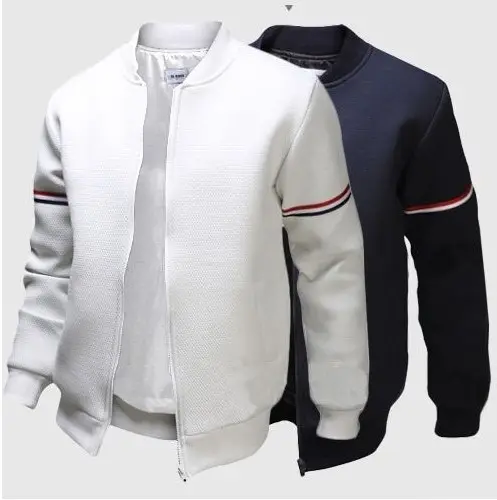 사용자 정의 개인 상표 일반 봄과 가을 얇은 남성 스포츠 재킷 야구 폭격기 플러스 사이즈 재킷