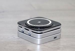 ที่ชาร์จไร้สายแบบพับได้ 15W ชาร์จเร็ว แม่เหล็ก 3 in 1 อุปกรณ์แปลงไฟไร้สายแบบพกพา 3 in 1 สำหรับสมาร์ทโฟน - Product Image 3