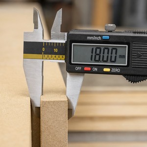 Panneau de fibres HDF haute densité 71220*2440mm - Panneau rigide résistant à l'humidité de 9mm-18mm pour meubles, étagères et menuiseries intérieures - Product Image 2