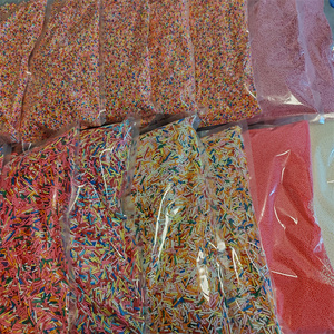 1 kg de confettis solides pour décorations de gâteaux, donuts, Jimmy Sprinkles, outils de pâtisserie, fournitures de décoration de mariage, bonbons, perles en vrac de Noël - Product Image 1