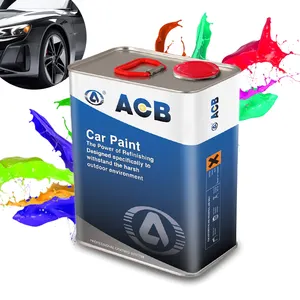 中国制造商供应汽车喷漆颜料环保丙烯酸水基液体涂料汽车喷漆