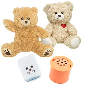 Bulk Großhandel Soft Teddy Bear Plüsch tier Voice Recorder OEM Ihr eigener Sound Talking Record Teddybär