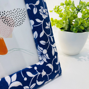 Handmade cổ điển màu xanh đậm ren khung ảnh với thanh lịch Thiết kế gương tùy chỉnh biểu tượng tùy chọn - Product Image 6