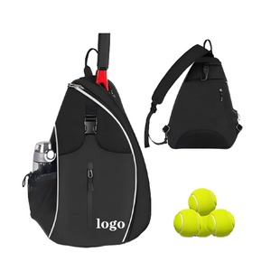 Factory Custom Logo Badminton Racket Storage Crossbody Bag Outdoor Sport <b>Training</b> Tennis Sling Bags Unisex Pickleball <b>Backpack</b> - Product Image 1