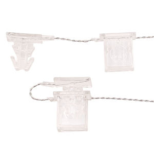 Kunci segel keamanan meteran air kawat listrik jelas Tamper sekali pakai panjang dapat disesuaikan keselamatan - Product Image 1