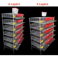 Conception innovante de cages à volailles maximisant la capacité de la ferme avec des fonctions de gestion automatisée