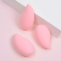 Éponge de Maquillage Dongmei en Gros, Forme Mangue, Sans Latex, pour Fond de Teint, Marque Privée, Vente Chaude