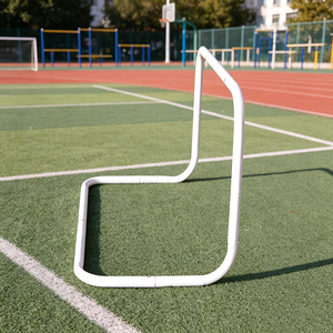 Vance Sports Verstellbares, robustes, tragbares Aluminium-Mini-Fußballtor ohne Netz für Jugendliche - Product Image 3