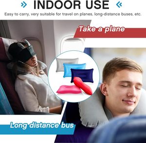 Juego de Almohadas Inflables Portátiles de Alta Calidad para Acampar, Varios Colores, para Viajes de Marzo - Product Image 3