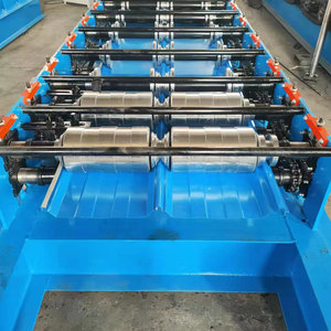 छिपे हुए प्रकार के छत सीम पैनल उत्पादन के लिए स्वचालित जच रोल बनाने की मशीन - Product Image 6