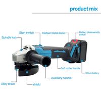 Boîte à outils pour meuleuse d'angle électrique Kit d'outils électriques avec marteau électrique OEM personnalisable 1 jeu minimum