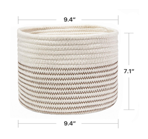 ตะกร้าเก็บเชือกทอ - Product Image 1