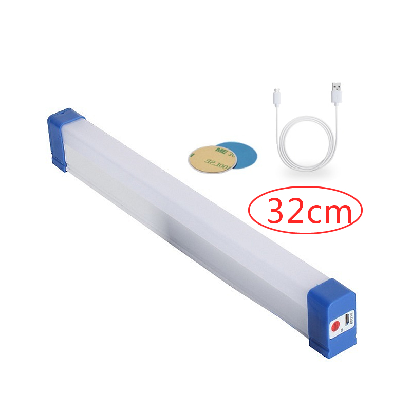 3 шт. 32 см 40 Вт USB Перезаряжаемый аварийный светильник DC5V уличный комнатный ночник