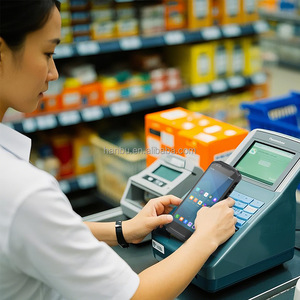 Pda de poche industriel robuste et étanche 5.5 pouces 4G LTE Android 13 PDA avec scanner QR à <span class=keywords><strong>code</strong></span> à barres en option - Product Image 5