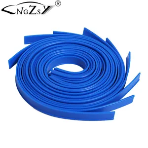 105cm Glass Cleaning Soft Rubber Strip Wiper Black Blue Refill Window Squeegee Replacement Blade B57M