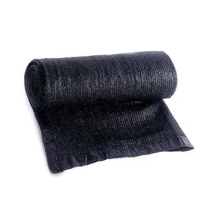 Warna Hitam Hdpe Rumah Kaca Shading Net Taizhou Hijau Tanah Naungan Net 70%