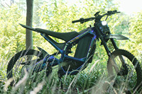 Moto tout-terrain électrique à moteur central haute vitesse 72V 3000W >80km/h vitesse maximale