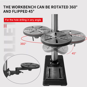 Torno de Banco Manual de mesa <span class=keywords><strong>Radial</strong></span> de 750W, máquina de prensa de taladro de Banco de Metal para maderas, <span class=keywords><strong>herramienta</strong></span> de carpintería de madera, FS-Q5116Y - Product Image 3