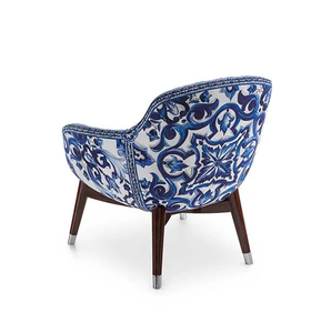 Modern Light Luxury Fabric Chair Durable Soft Eco-Friendly Leisure Single <strong>Armchair</strong> for Living Room Bedroom Villa Hotel Use - Product Image 2