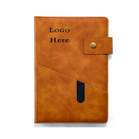 Agenda 2026 en cuir rigide avec reliure spirale A5, 100 feuilles, logo personnalisé, impression UV, journal personnalisé, vente en gros