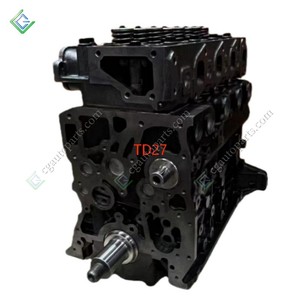 อะไหล่รถยนต์ CG รุ่น TD27 TD27D เครื่องยนต์ดีเซล 2.7 ลิตร L4 แบบลองบล็อก ประกอบใหม่ สำหรับรถ<span class=keywords><strong>กระบะ</strong></span>นิสสัน เทอร์ราโน่ รถ SUV รถตู้ รถบรรทุกขนาดเล็ก - Product Image 3
