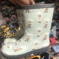 Nouvelles bottes de pluie pour enfants, garçons et filles, en tube de caoutchouc, imperméables et antidérapantes, design mixte, chaussures d'eau