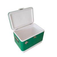 Glacière isotherme métallique personnalisée 30L/40L/50L pour usage extérieur, idéale pour aliments et boissons