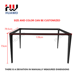 HUAWEI semplice tavolo in ferro moderno staffa Base di gambe dei tavoli da ufficio scrivania da pranzo struttura Dsek accessori per mobili <span class=keywords><strong>Hardware</strong></span> - Product Image 6