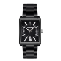 Montre classique vintage 2022 pour hommes, montres en acier inoxydable, étanches, avec date, bracelet en cuir, sport, quartz