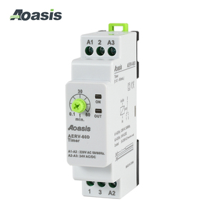 Mạch thời gian trễ 220V tiếp sức một pha AERV-60 ERV-60 điện trên thời gian trễ chuyển tiếp - Product Image 5