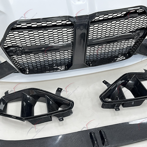 Kit Carrozzeria Stile M4 AD in Fibra di Carbonio per <span class=keywords><strong>BMW</strong></span> <span class=keywords><strong>Serie</strong></span> <span class=keywords><strong>4</strong></span> G22 G23 <span class=keywords><strong>G26</strong></span>, Paraurti Anteriore, Diffusore Posteriore, Paraurti Posteriore - Product Image 3