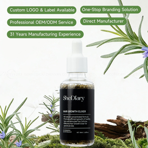 Suero para el Crecimiento del Cabello, <span class=keywords><strong>Aceite</strong></span> Reparador Anticaída con <span class=keywords><strong>Aceite</strong></span> de Coco y Romero y Lavanda, Cuidado Hidratante del Cuero Cabelludo, Fórmula 2 en 1, 48 ml - Product Image 3