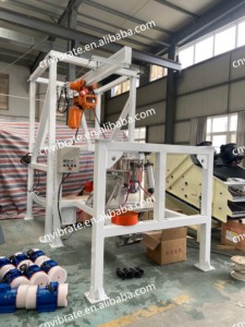 Tozsuz konteyner toplu büyük vidalı konveyör tipi boşaltma boşaltma boşaltma makinesi sistemi ile VBJX jumbo çanta - Product Image 6