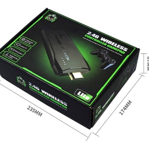 เครื่องเล่นเกม M8 Game Stick Lite 4K Retro ความจุ 64GB ขายดี พร้อมเกม 10000 เกม คอนโทรลเลอร์ไร้สาย 2 ตัว ของขวัญสำหรับเด็ก - Product Image 1