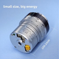Módulo de articulación robótica servocontrolada de circuito cerrado HJM-D80, 48V 180W 4000RPM 100Nm con codificador de 15 bits, reductor armónico y eje hueco