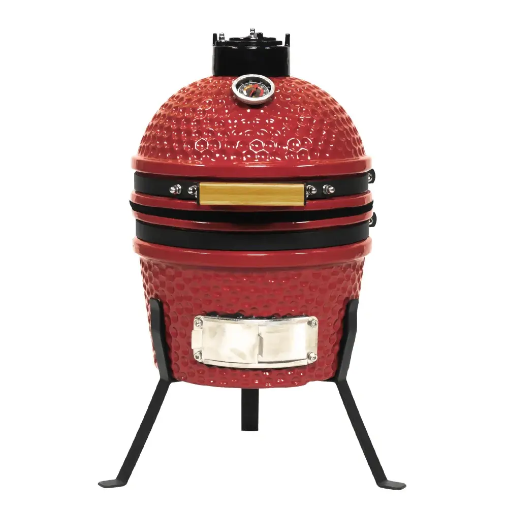 MCD KAMADO 13 Zoll Mini Holzkohle grill, Tisch Keramik Kamado Grill Mini Ei