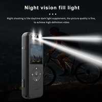 Caméra corporelle miniature QZT 256G avec prise en charge de l'audio bidirectionnel, 4K, 1400 mAh, caméra d'action avec clip dorsal