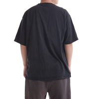 T-shirt Homme OEM 100% Coton Épais, Coupe Oversize, Personnalisable avec Logo, T-shirt Décontracté Uni Lavé