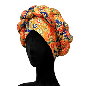 OEM Chapeau-foulard chaud et tendance, imprimé ethnique, avec tresses torsadées, motif bouquet tressé croisé, et fonction bandeau - Product Image 3