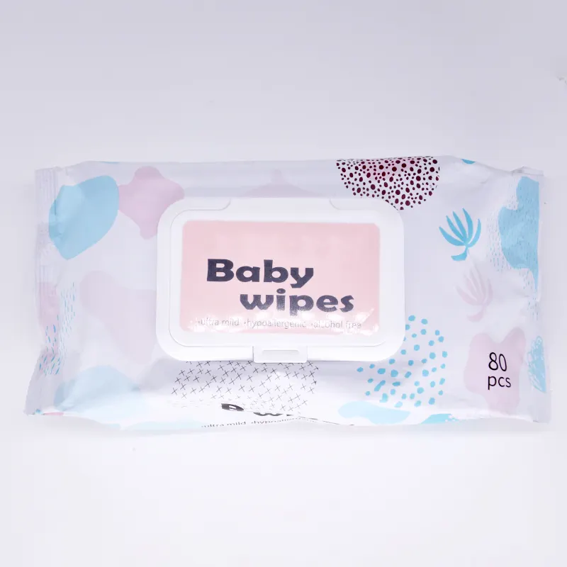 Comfortable Economy Pack Face Towel Biodegradable Babies Clean Flushable Water Multifunctional Baby Wet Wipes Paper