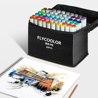 Marqueurs de peinture à base d'alcool, ensemble de marqueurs de dessin colorés de qualité supérieure, 10 pièces
