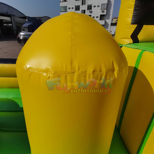 Outdoor Carnival Party <b>Inflatable</b> Danger Zone Giant Obstacle Course Big Baller <b>Games</b> Portable 500KG Capacity Commercial Use - Product Image 6