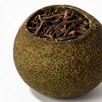 Xiao Qing Gan Premium avec Pu'er mûr, goût doux, sans amertume, arôme frais d'agrumes, vente en gros, thé Pu'er Xioaqinggan