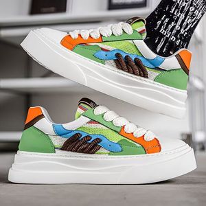 Zapatillas de Diseño Exclusivo con Combinación de Colores, Estilo Universitario, Zapatillas Deportivas Juveniles, Zapatos de Moda de Celebridades de Internet - Product Image 4